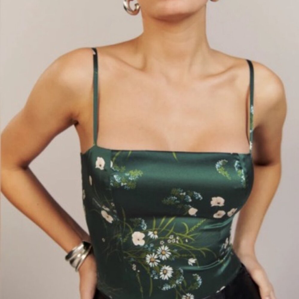 Reformation - Overland Silk Tank Top